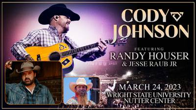Win Tickets to See Cody Johnson at The Nutter Center
