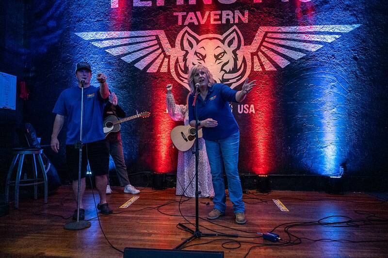 Check out your photos with MaRynn Taylor at the Flying Pig Tavern on Friday, October 13th, 2023.