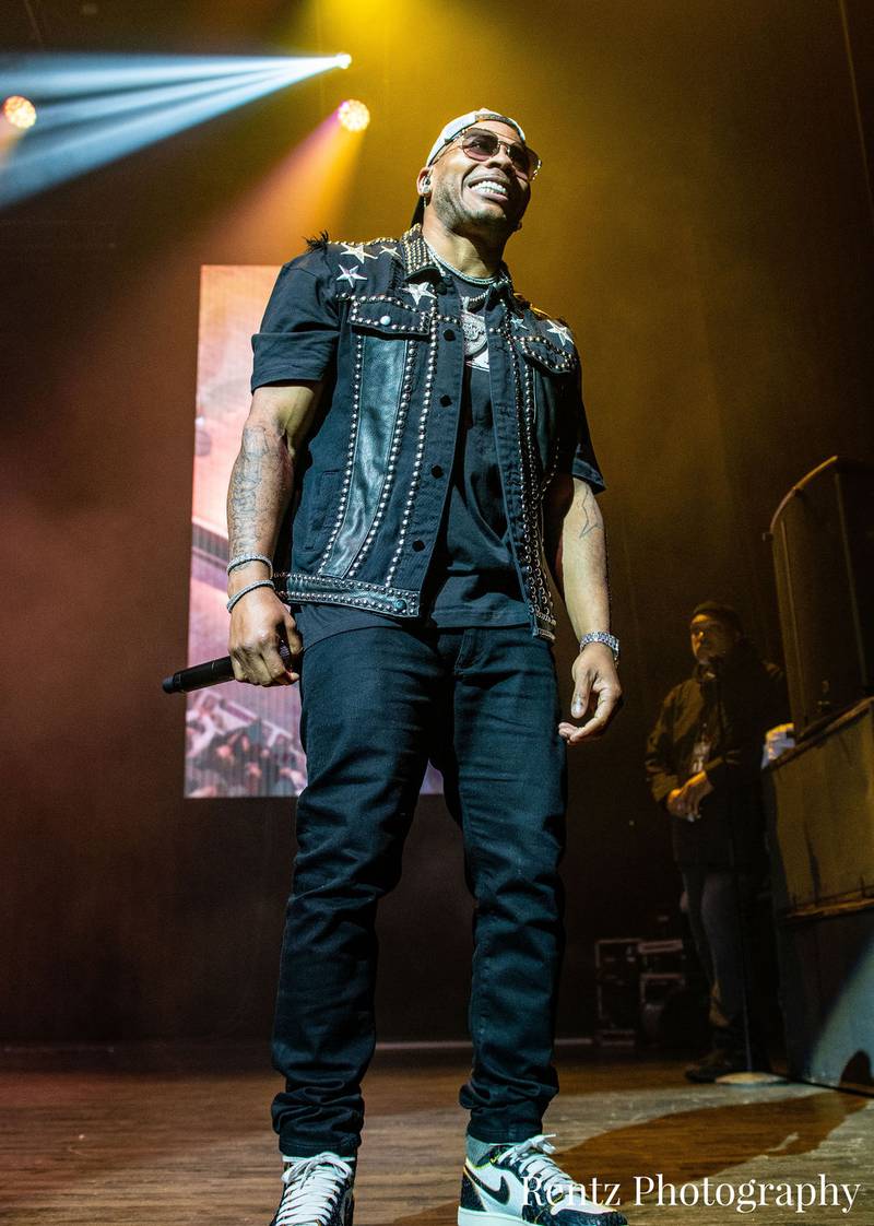 View photos from Nelly's concert with Harper Grace and Blanco Brown at the Icon Music Center in Cincinnati on November 14th, 2021