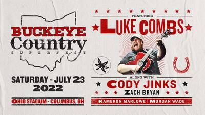 Win a Deluxe Ticket Package to Buckeye Country Superfest featuring Luke Combs