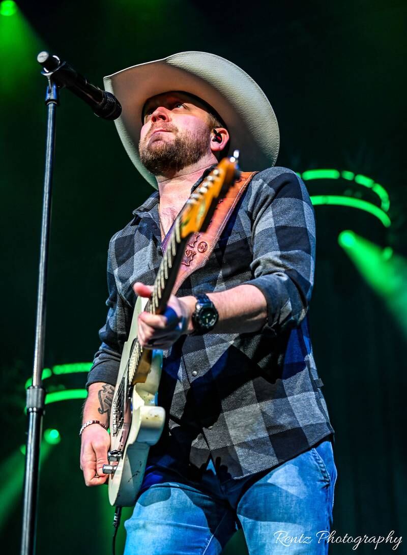 Check out the photos from Justin Moore's concert with Priscilla Block & Jake McVey at Truist Arena on February 9th, 2023.