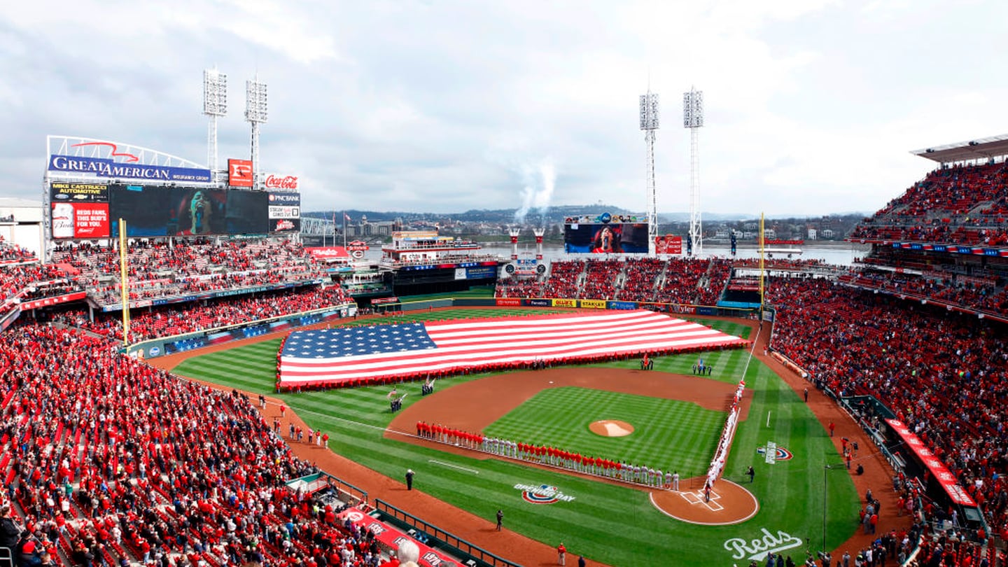 Reds Opening Day in full swing, full day of festivities planned for