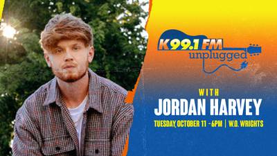 Win A Front Row Table At Our Next K99.1FM Unplugged Concert With Jordan Harvey
