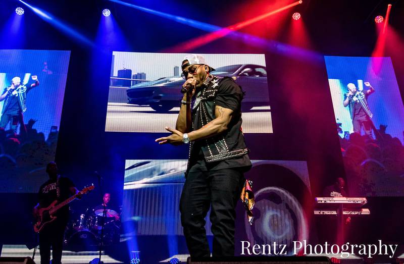 View photos from Nelly's concert with Harper Grace and Blanco Brown at the Icon Music Center in Cincinnati on November 14th, 2021