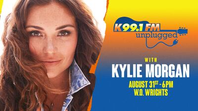 Win A Front Row Table To K99.1FM Unplugged with Kylie Morgan