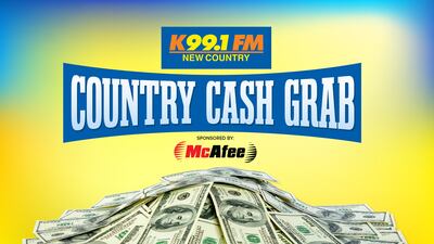 You Could Win $1,000 With The K99.1FM Country Cash Grab Contest 