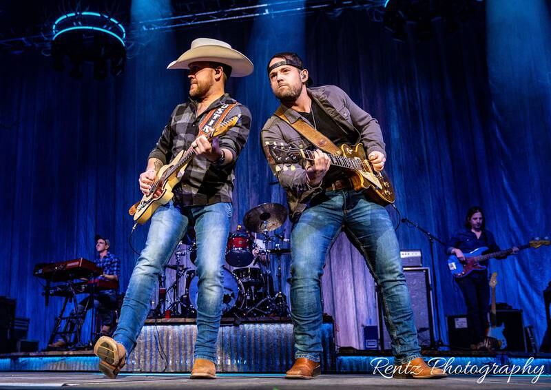 Check out the photos from Justin Moore's concert with Priscilla Block & Jake McVey at Truist Arena on February 9th, 2023.